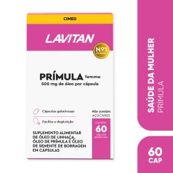 Lavitan Primula Femme 60 Cápsulas Gelatinosas