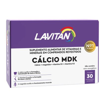 LAVITAN CALCIO MDK 3 BLISTERS X 10 COMPRIMIDOSA REVESTIDOS