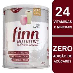 Complemento Alimentar Finn Nutritive Sem Sabor 400g