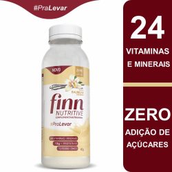 Complemento Alimentar Finn Nutritive Sabor Baunilha Cremosa 46g