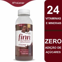 Complemento Alimentar Finn Nutritive Sabor Chocolate Ao Leite 46g