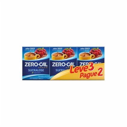 ADOÇANTE ZERO CAL SUCRALOSE L3P2 PACK 3X50X0,8G