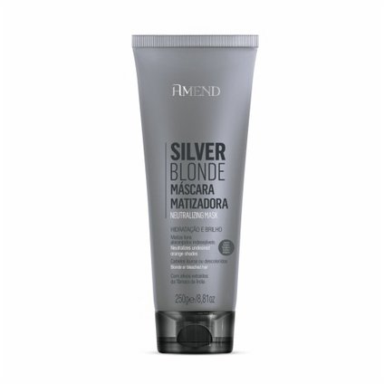 MÁSCARA AMEND MATIZADORA SILVER BLONDE 250G