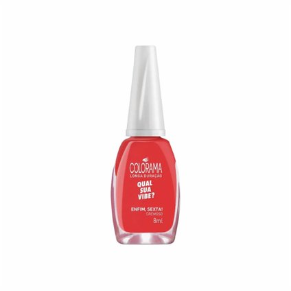 ESMALTE COLORAMA CREMOSO ENFIM, SEXTA 8ML