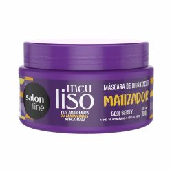 Máscara De Hidratação Salon Line Meu Liso Matizador 300g