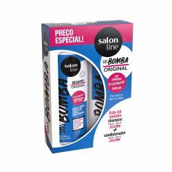 Kit Salon Line Bomba Shampoo 200ml + Condicionador 200ml