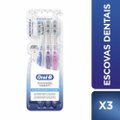 ESCOVA DENTAL ORAL-B WHITENING THERAPY ULTRAFINO POLIDOR 3 UNIDADES