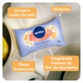 SABONETE BARRA NIVEA HIDRATANTE FLOR DE LARANJEIRA 85G