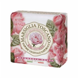 SABONETE BARRA NESTI DANTE MARSIGLIA TOSCANO ROSA CENTIFOLIA 250G