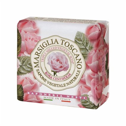 SABONETE BARRA NESTI DANTE MARSIGLIA TOSCANO ROSA CENTIFOLIA 250G