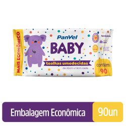 Lenços Umedecidos Panvel Baby 96 Unidades
