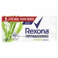 SABONETE EM BARRA REXONA ANTIBACTERIANO BAMBOO ELIMINA 99% DAS BACTÉRIAS 84G 6 UNIDADES