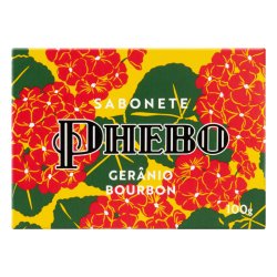 Sabonete Em Barra Phebo Origens Gerânio Bourbon 100g