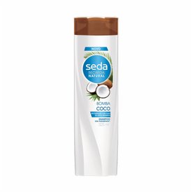 SHAMPOO SEDA BOMBA COCO RESTAURAÇÃO COM ÓLEO DE COCO ORGÂNICO 325ML
