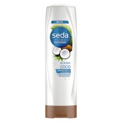 Condicionador Seda Bomba Coco Restauração Com Óleo De Coco Orgânico 325ml