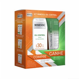 KIT SÉRUM NEOSTRATA MINESOL OIL CONTROL FPS30 40G GRÁTIS GEL DE LIMPEZA CLEANSER 60G