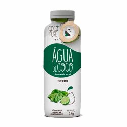 Água De Coco Cocopure Detox Garrafa 18g