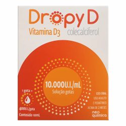 Dropy D 10.000ui/ml Gotas Frasco Com 10ml