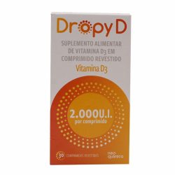 Dropy D 2.000ui Com 30 Comprimidos Revestidos