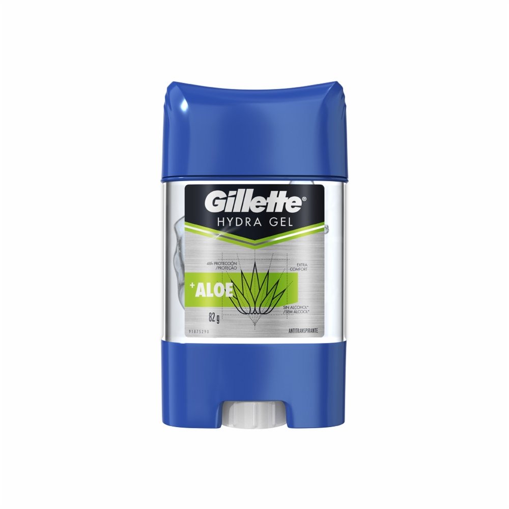 DESODORANTE ANTITRANSPIRANTE GILLETTE HYDRA GEL ALOE 82G
