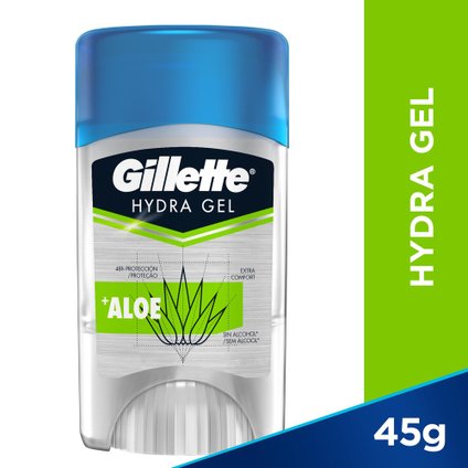 DESODORANTE ANTITRANSPIRANTE STICK GILLETTE HYDRAGEL 45G