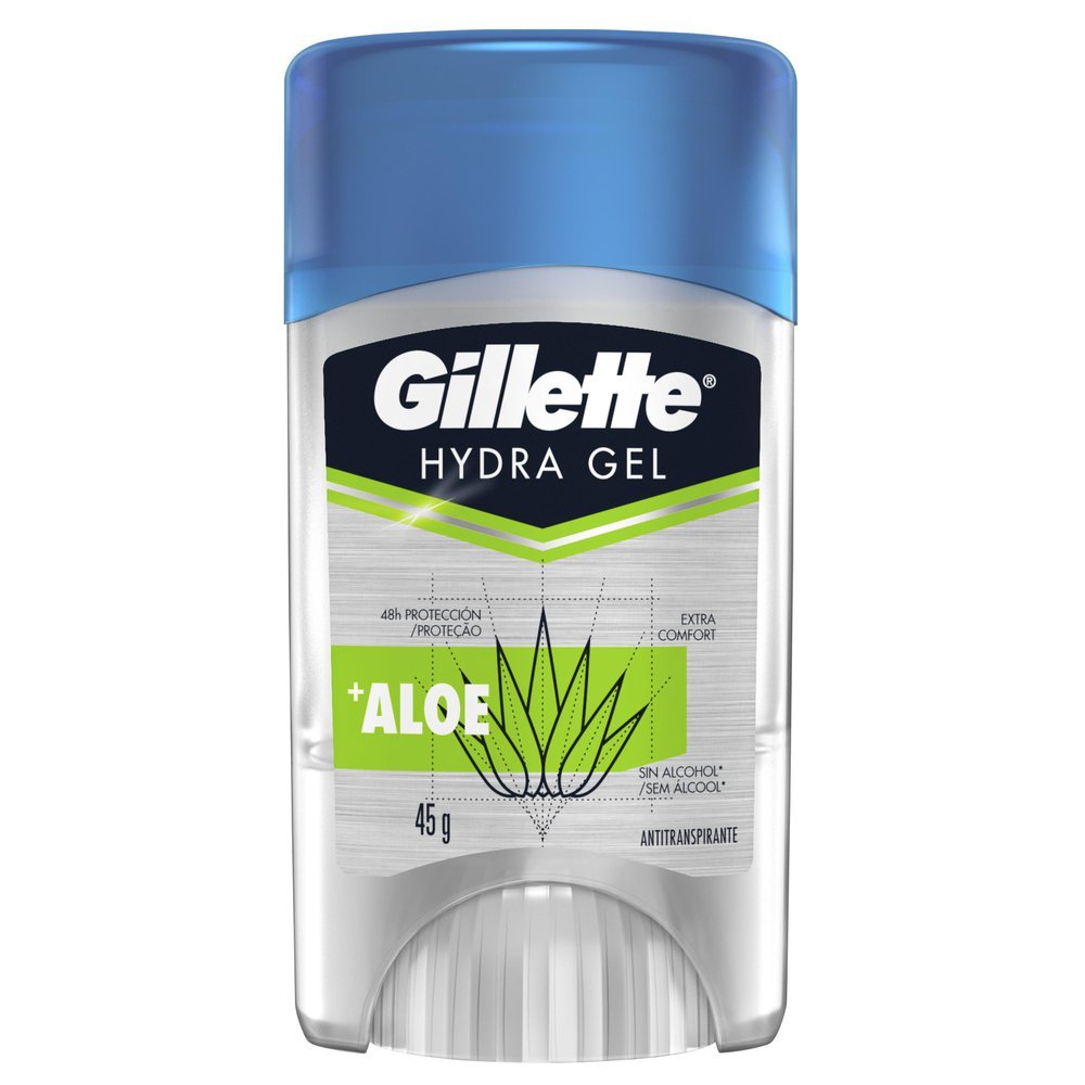 DESODORANTE ANTITRANSPIRANTE GILLETTE HYDRAGEL STICK 45G