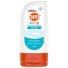 REPELENTE OFF BABY LOÇÃO 117ML