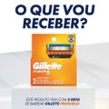CARGA PARA APARELHO DE BARBEAR GILLETTE FUSION5 COM 2 UNIDADES