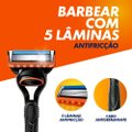 CARGA PARA APARELHO DE BARBEAR GILLETTE FUSION5 COM 2 UNIDADES