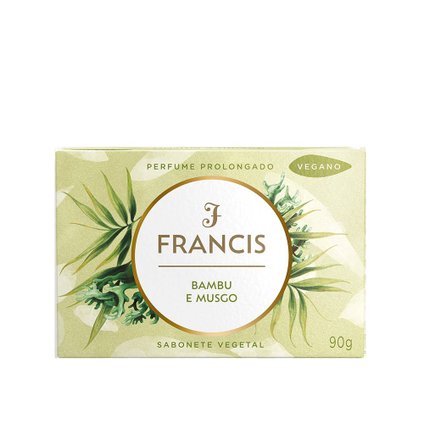 SABONETE BARRA FRANCIS CLASSICO BAMBU E MUSGO 90G