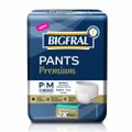 ROUPA ÍNTIMA UNISSEX BIGFRAL PANTS PREMIUM P/M COM 8 UNIDADES