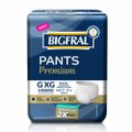 ROUPA ÍNTIMA UNISSEX BIGFRAL PANTS PREMIUM G/XG COM 8 UNIDADES