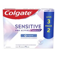 Creme Dental Colgate Pro Alivio Imediato Original 90g - Leve 3 Pague 2