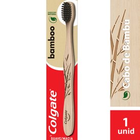 ESCOVA DE DENTE SUSTENTÁVEL COLGATE BAMBOO 1 UNIDADE