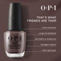 ESMALTE OPI THAT´S WHAT FRIENDS ARE THOR 15ML