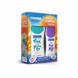 Kit Protetor Solar Sundown Fps50 200ml + Protetor Solar Kids Fps 60 120ml