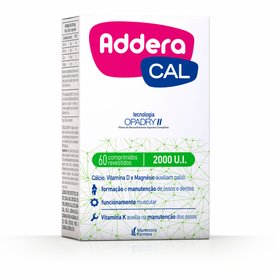 ADDERA CAL 2000UI 60 COMPRIMIDOS REVESTIDOS