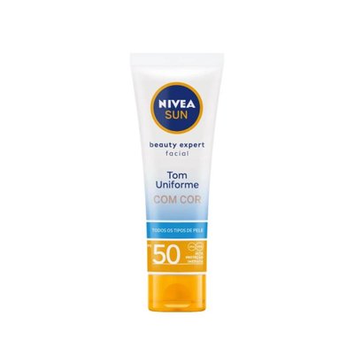 Protetor solar com cor nivea