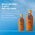 KIT PROTETOR SOLAR NIVEA PROTECT & BRONZE FPS30 200ML GRÁTIS PROTETOR SOLAR FPS30 100ML