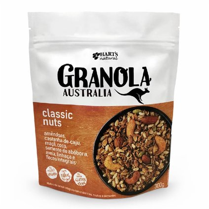 GRANOLA HARTS AUSTRALIA CLASSIC NUTS 300G