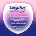 SUPLEMENTO ALIMENTAR TARGIFOR IMUNIDADE A-Z MULHER 60 CÁPSULAS
