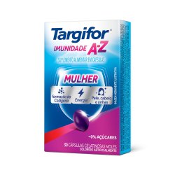 Suplemento Alimentar Targifor Imunidade A-z Mulher 30 Cápsulas