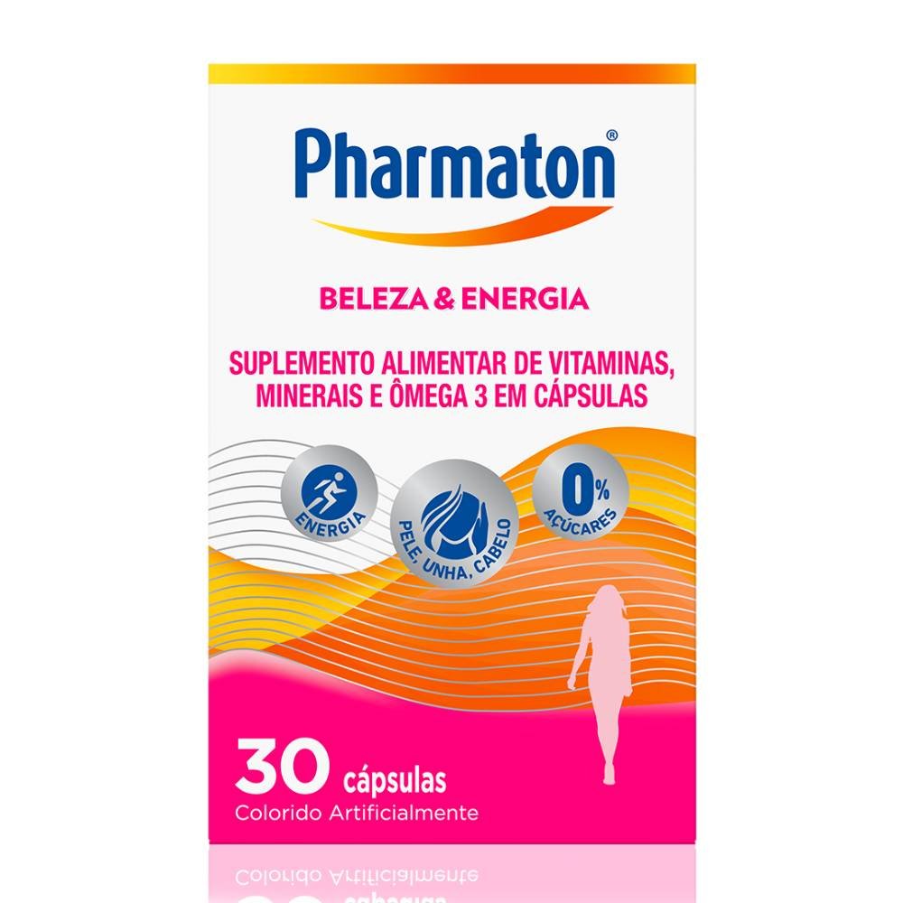 MULTIVITAMÍNICO PHARMATON MULHER 30 CÁPSULAS