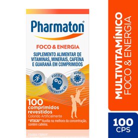 MULTIVITAMÍNICO PHARMATON ENERGY 100 COMPRIMIDOS