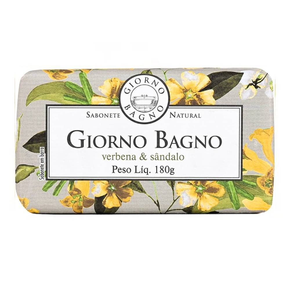 Sabonete Em Barra Giorno Bagno Verbena E Sândalo 180g