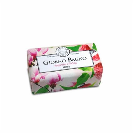 SABONETE BARRA GIORNO BAGNO MAGNÓLIA E LICHIA 180G