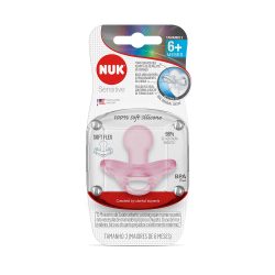 Chupeta Nuk Sensitive 100% Silicone Girl S2