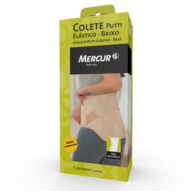 COLETE PUTTI ELÁSTICO MERCUR MODELADO BAIXO G