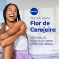 LOÇÃO HIDRATANTE NIVEA ÓLEOS ESSENCIAIS FLOR DE CEREJEIRA & ÓLEO DE JOJOBA 200ML