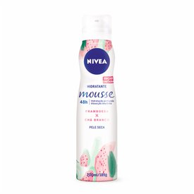 HIDRATANTE NIVEA MOUSSE FRAMBOESA E CHÁ BRANCO 200ML
